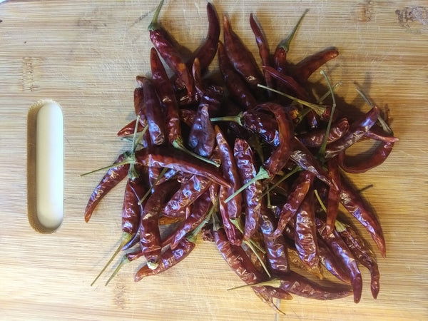Dried Thai Chili Peppers